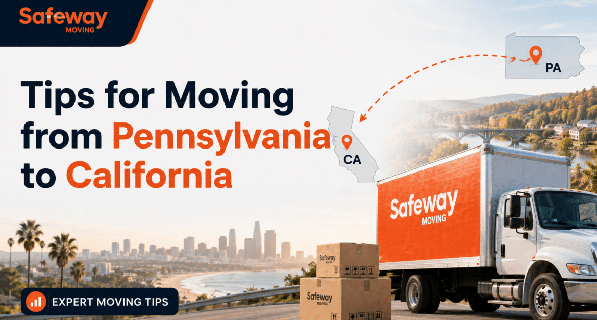 Tips for Moving from Pennsylvania to California