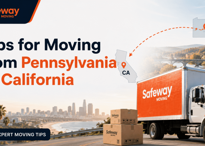 Tips for Moving from Pennsylvania to California