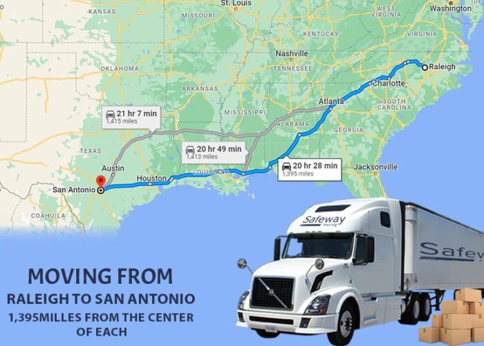 Relocation From Raleigh To San Antonio
