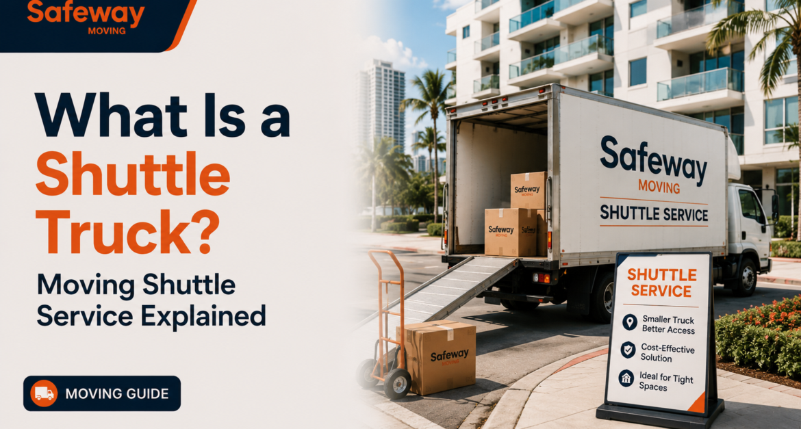 When Your Moving Truck Needs a Shuttle