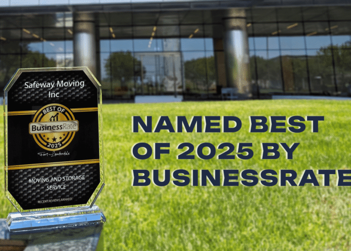 Named Best of 2025 by BusinessRate — Fort Lauderdale’s Top Moving & Storage Service