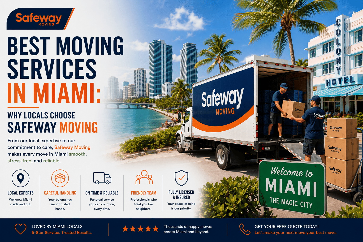Best Moving Services in Miami Why Locals Choose Safeway Moving