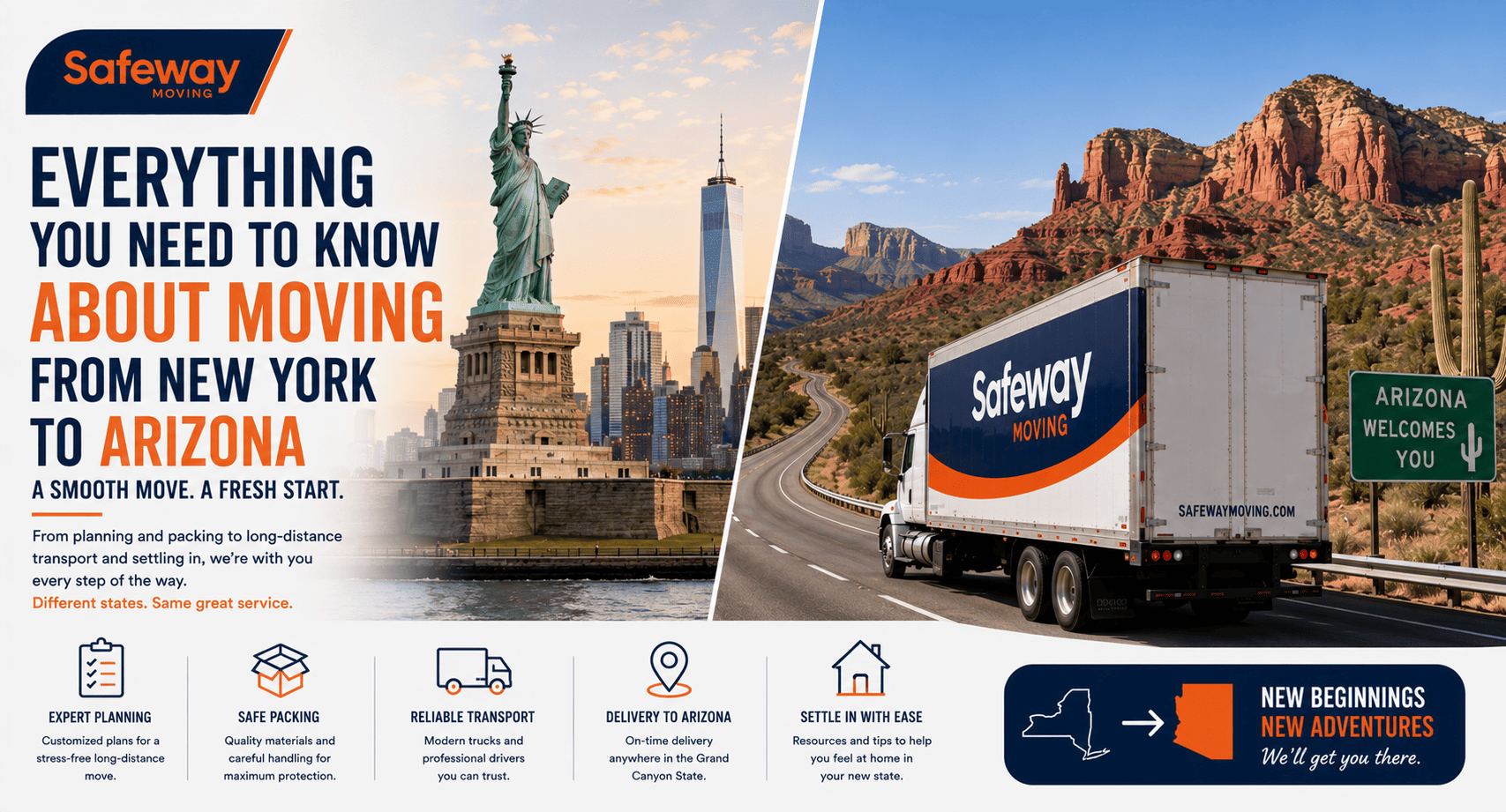 Everything You Need to Know About Moving from New York to Arizona