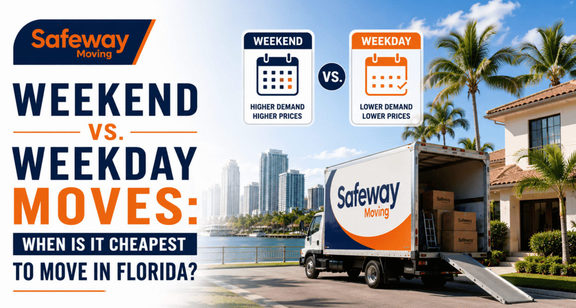 Weekend vs. Weekday Moves When Is It Cheapest to Move in Florida