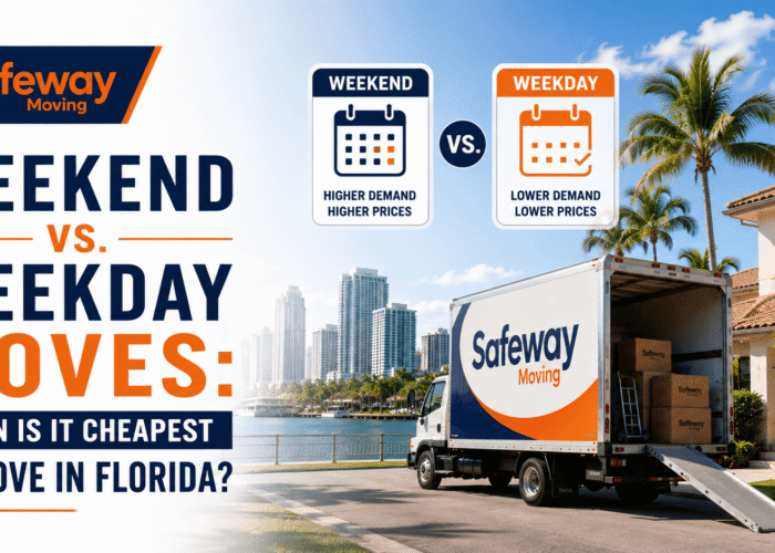 Weekend vs. Weekday Moves When Is It Cheapest to Move in Florida