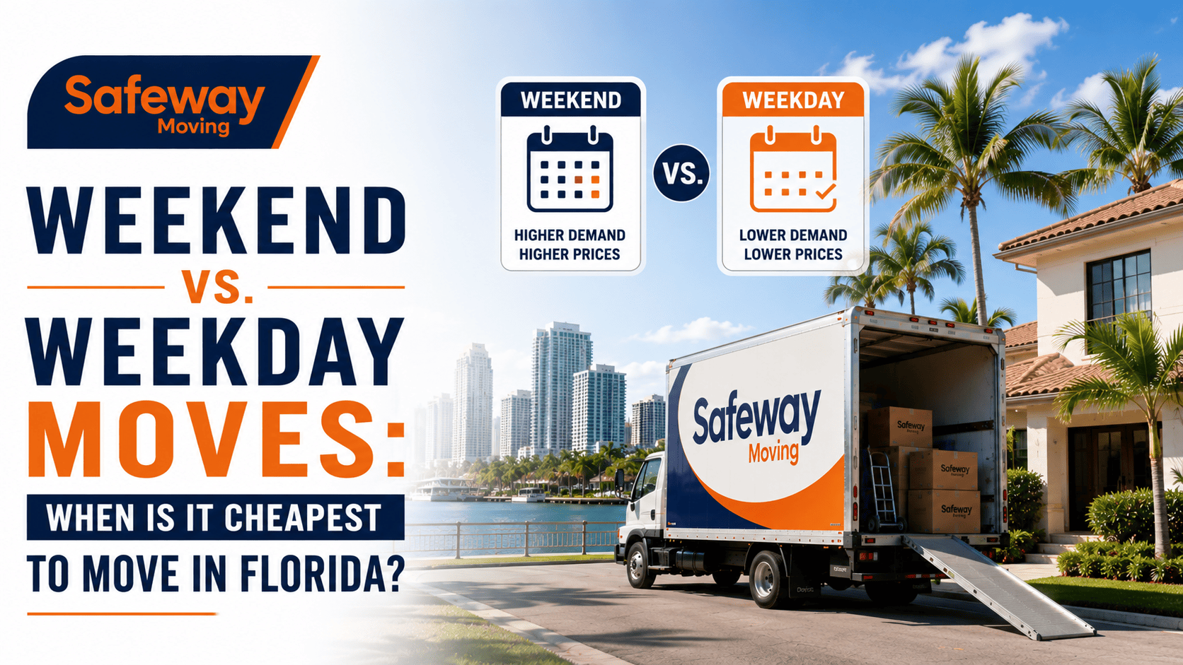 Weekend vs. Weekday Moves When Is It Cheapest to Move in Florida