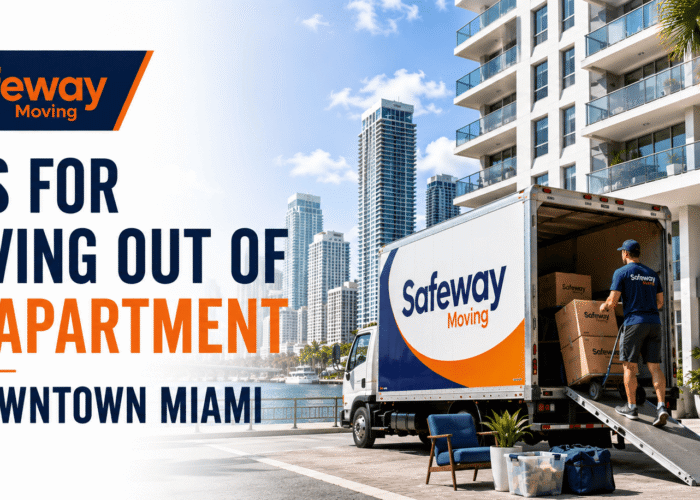Tips for Moving Out of an Apartment in Downtown Miami
