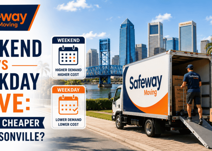 Weekend vs Weekday Move What’s Cheaper in Jacksonville