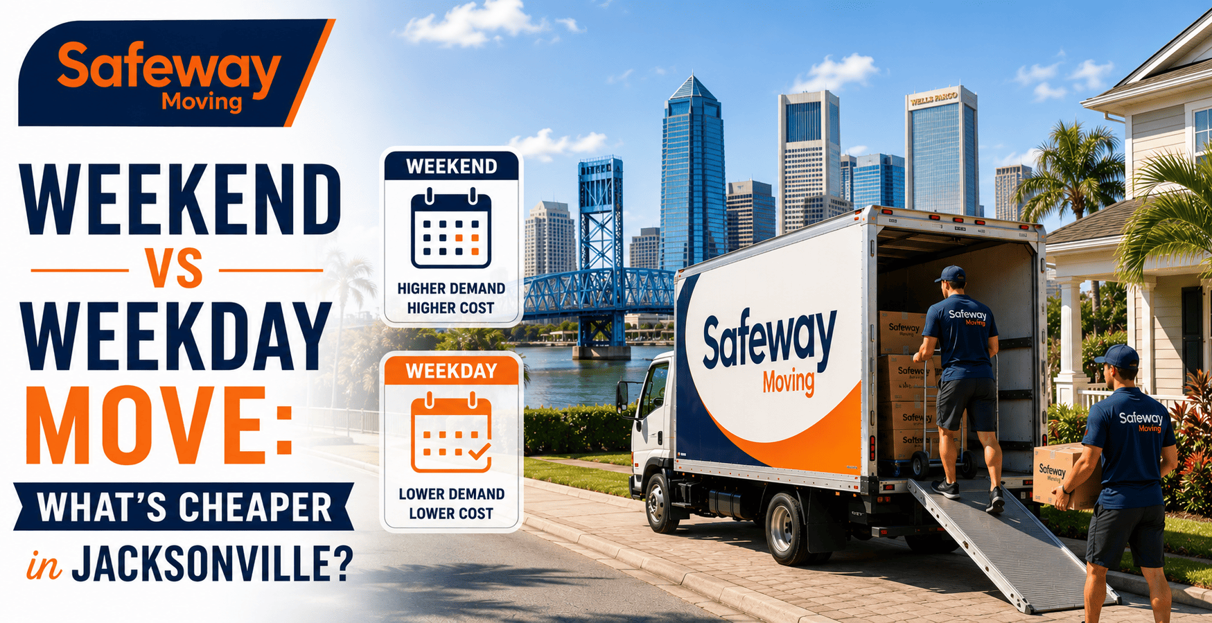 Weekend vs Weekday Move What’s Cheaper in Jacksonville