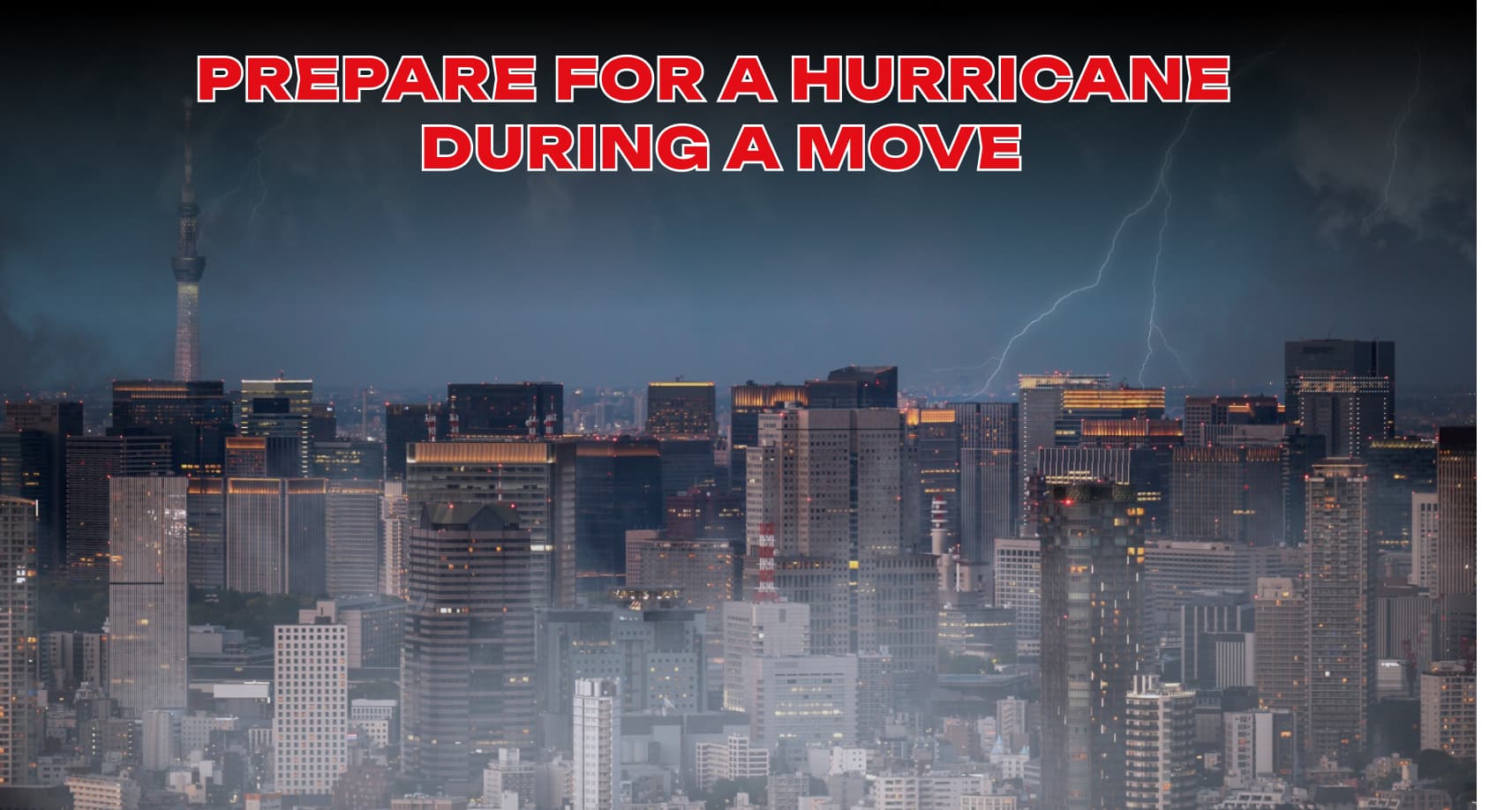 How to Prepare for a Hurricane During a Florida Move