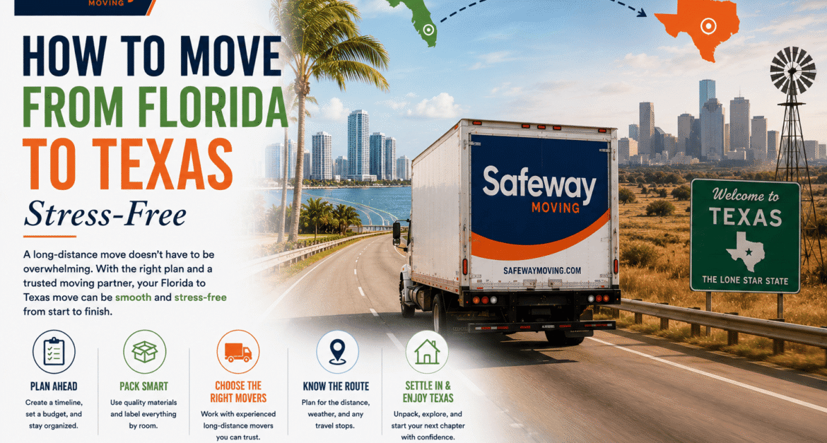 How to Move from Florida to Texas Stress-Free