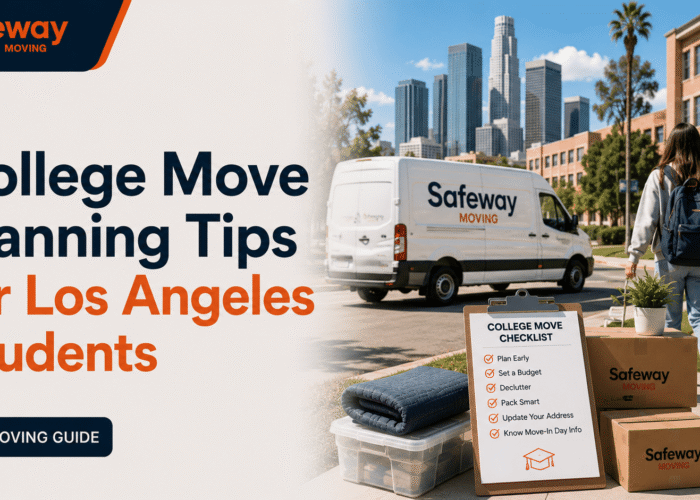 College Move Planning Tips for Los Angeles Students