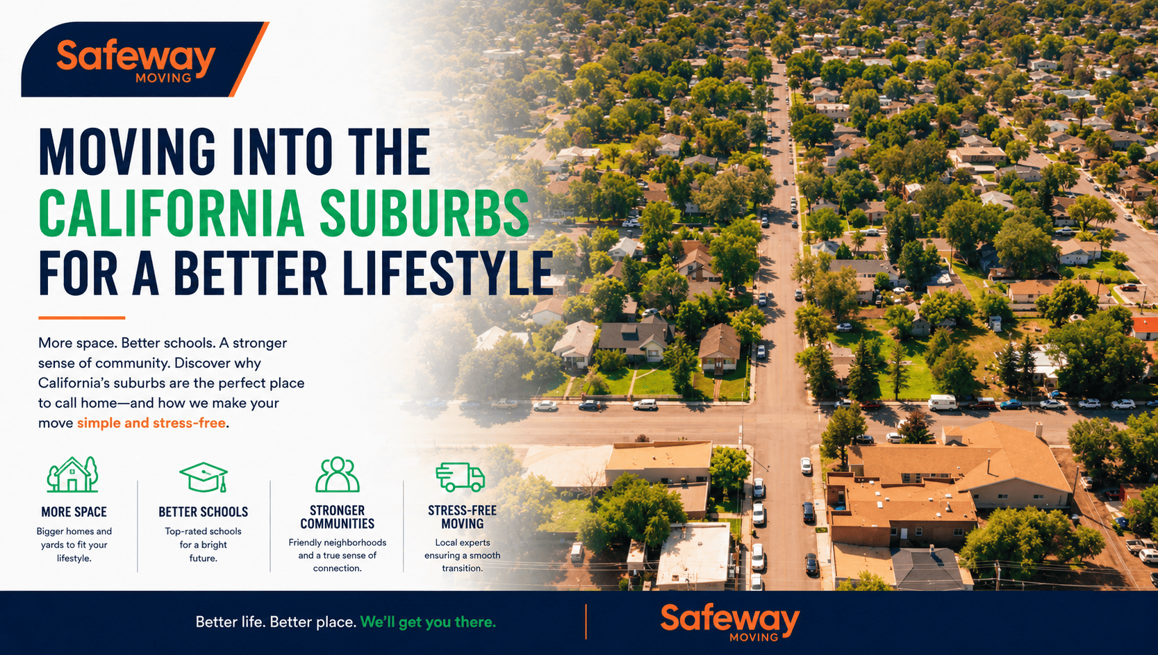Moving into the California Suburbs for a Better Lifestyle