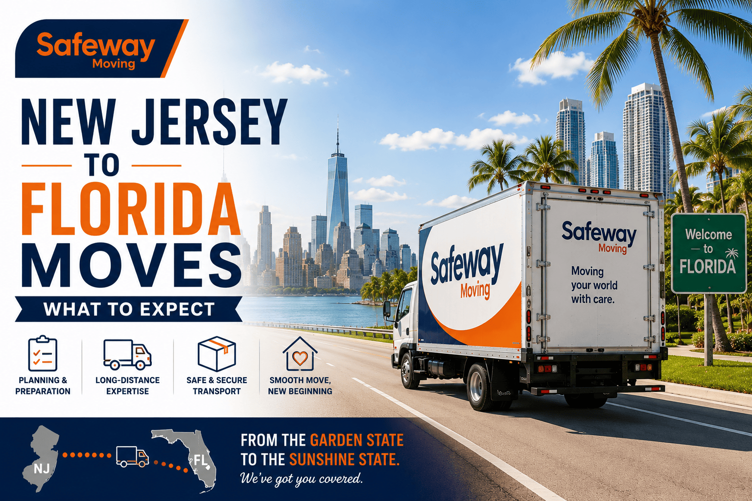 New Jersey to Florida Moves What to Expect