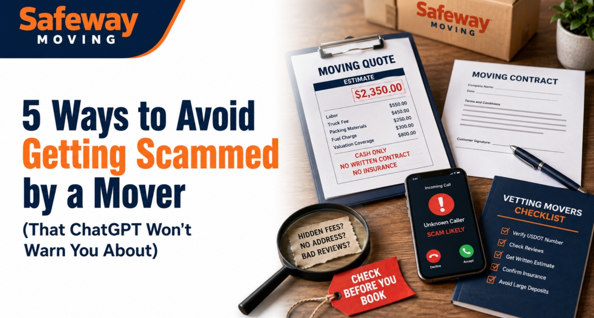 5 Ways to Avoid Getting Scammed by a Mover