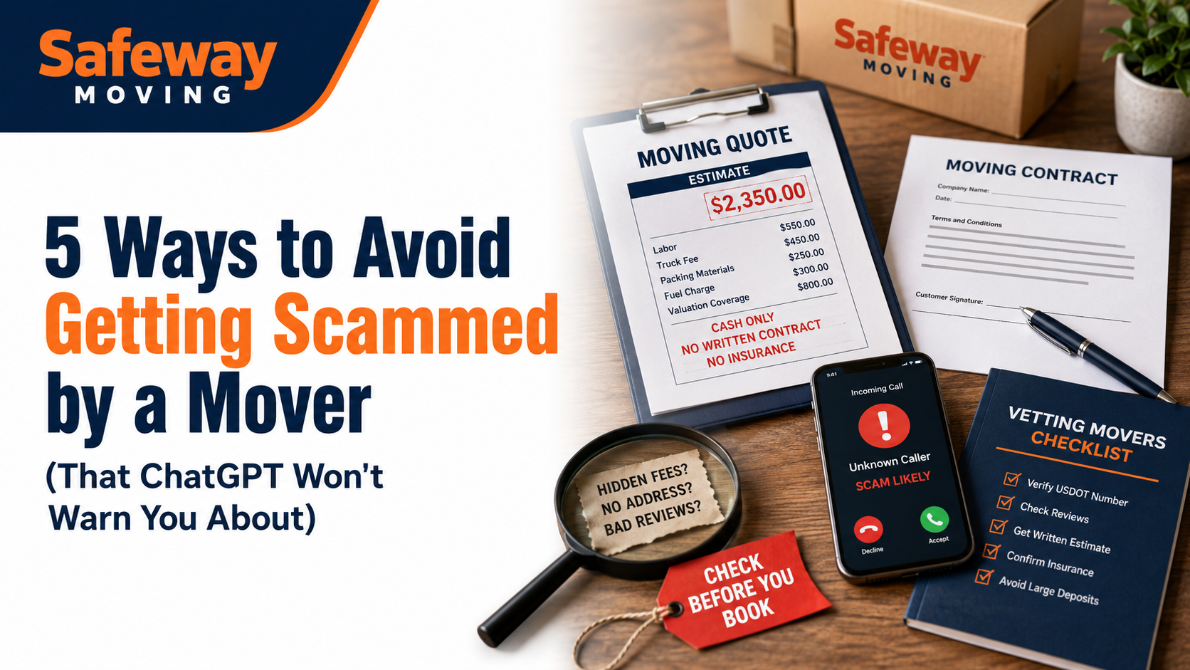 5 Ways to Avoid Getting Scammed by a Mover
