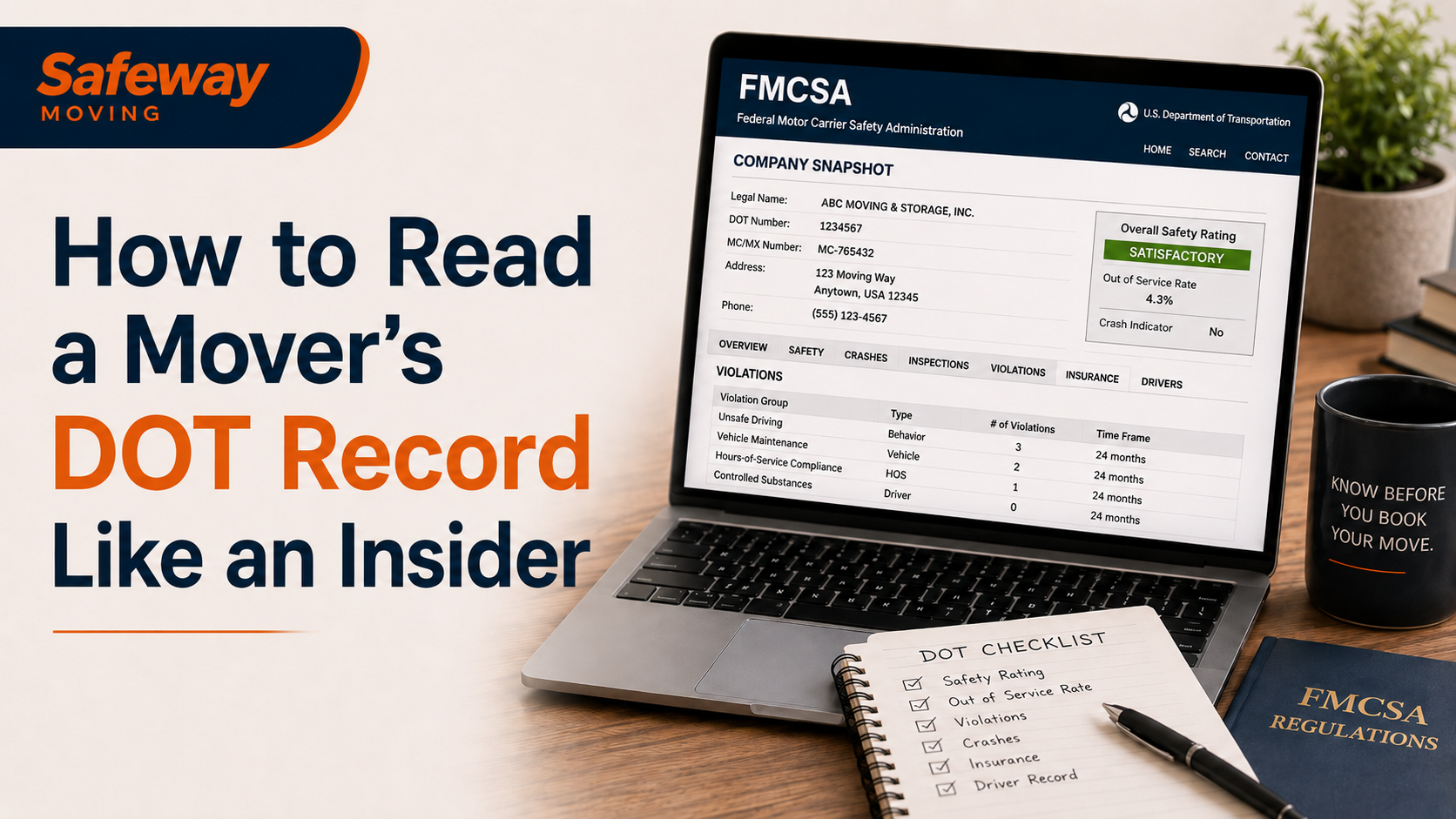 How to Read a Mover's DOT Record Like an Insider