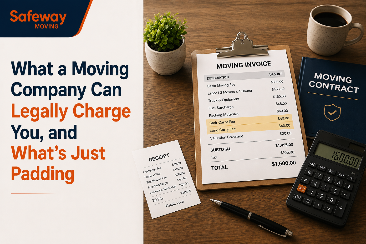 What a Moving Company Can Legally Charge You (2)