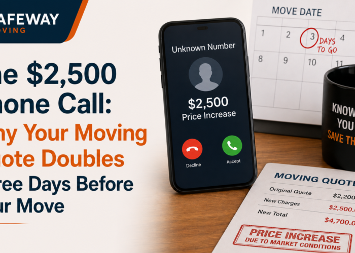 Why Your Moving Quote Doubles Three Days Before Your Move