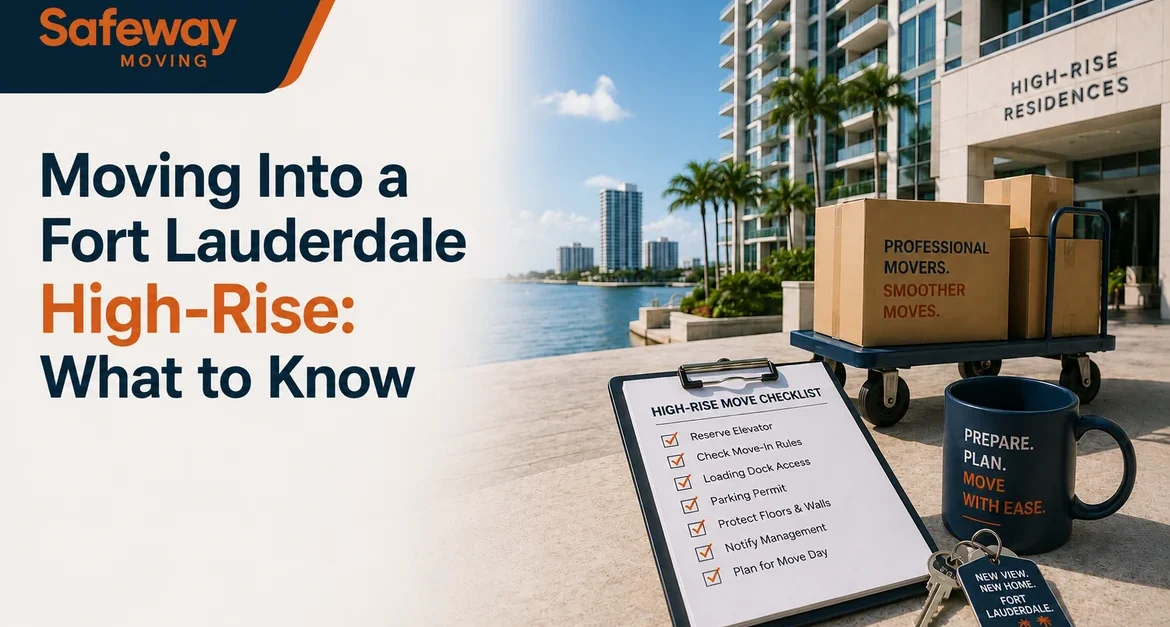 Moving Into a Fort Lauderdale High-Rise or Luxury Apartment