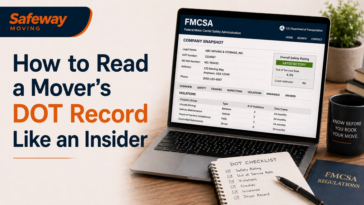 How to Read a Mover's DOT Record Like an Insider