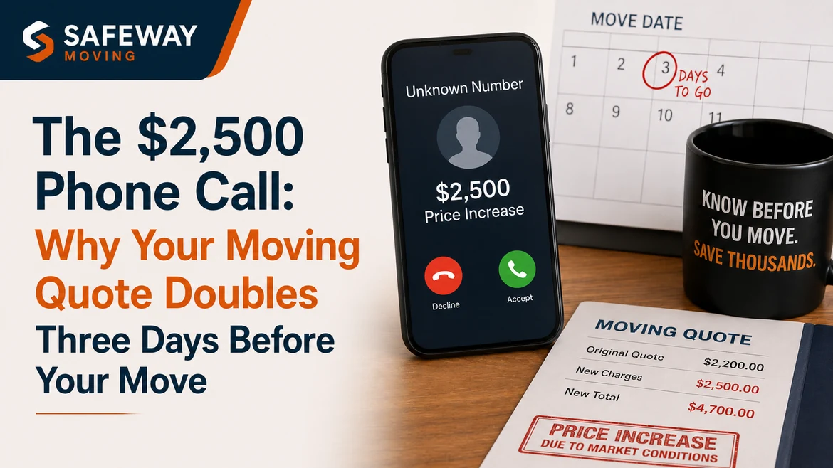 Why Your Moving Quote Doubles Three Days Before Your Move